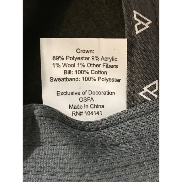 Alpine Design‎ Olive & Gray Men’s Custom Patch Cap - Picture 4 of 4